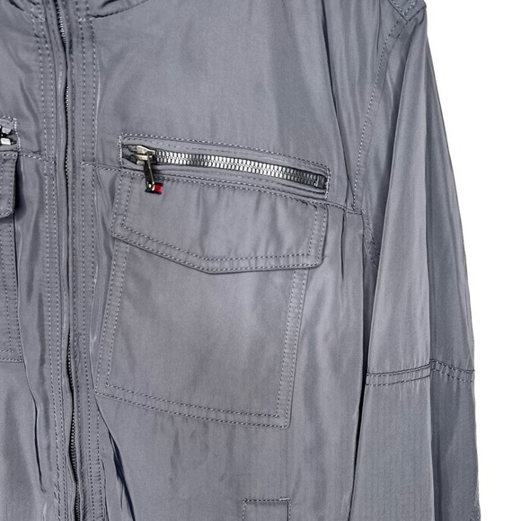 New Men’s Tommy Hilfiger Water Resistant Performance Bomber Jacket Size M - Picture 3 of 14
